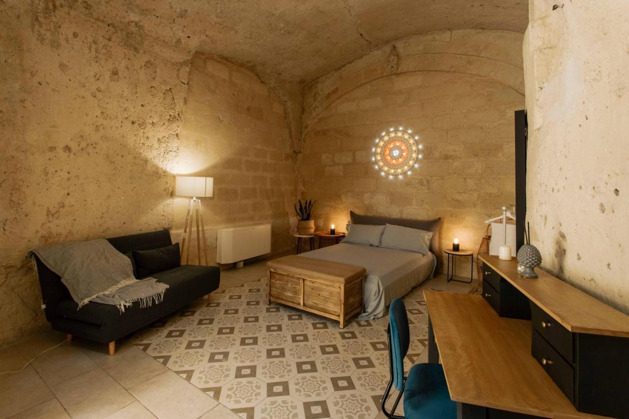 Seicentotufi Hotel Matera Bagian luar foto